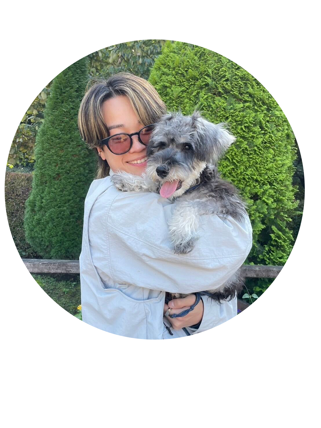 牧口 聖飛と愛犬